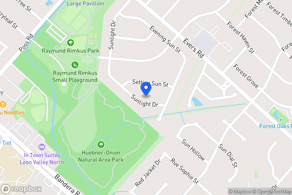 Map of 6714  Sunlight Dr