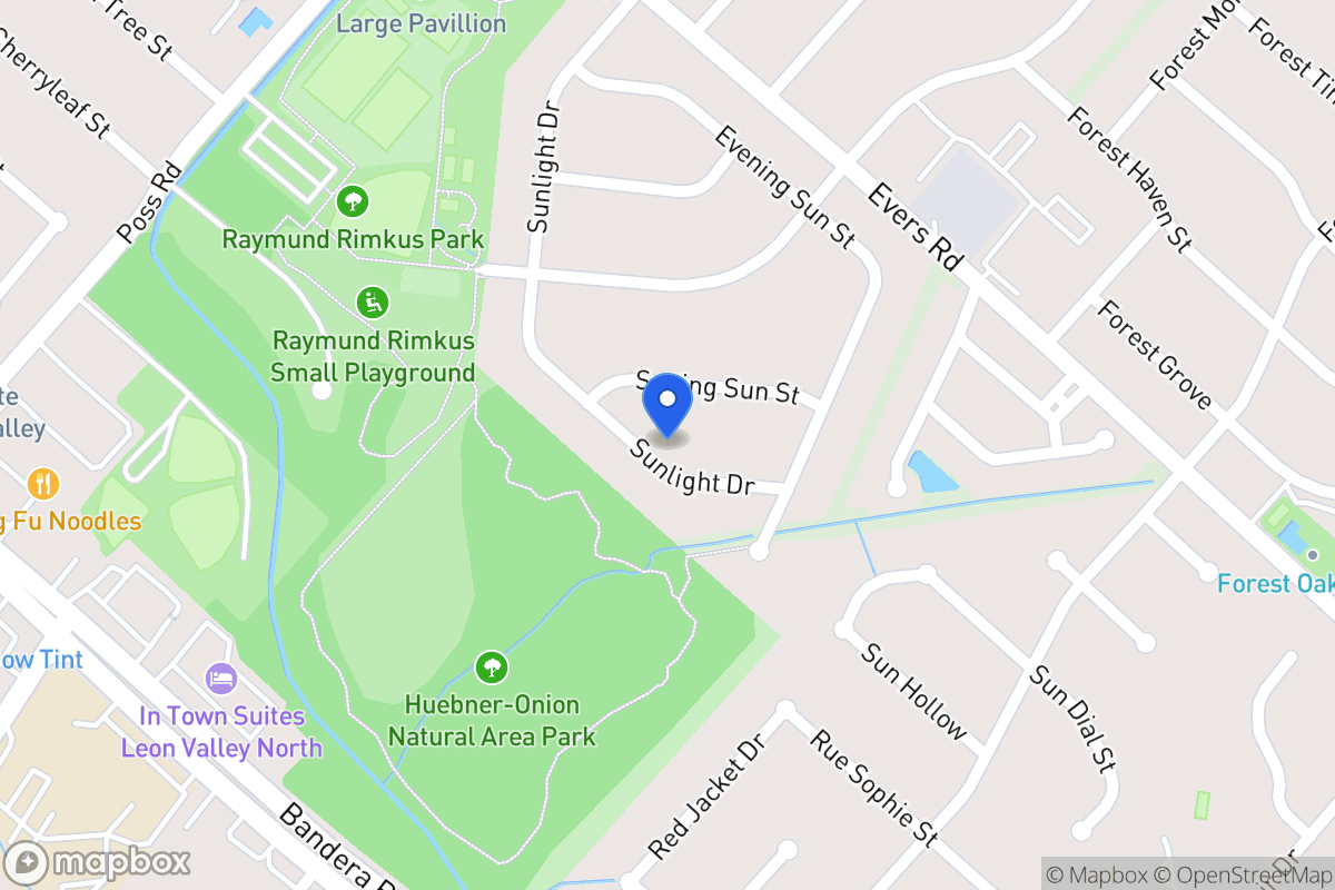 Map of 6722  Sunlight Dr