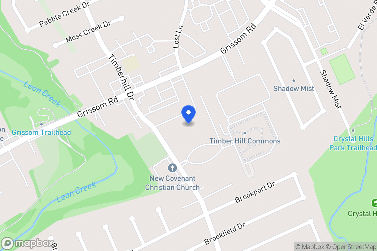 Map of Timberhill Dr