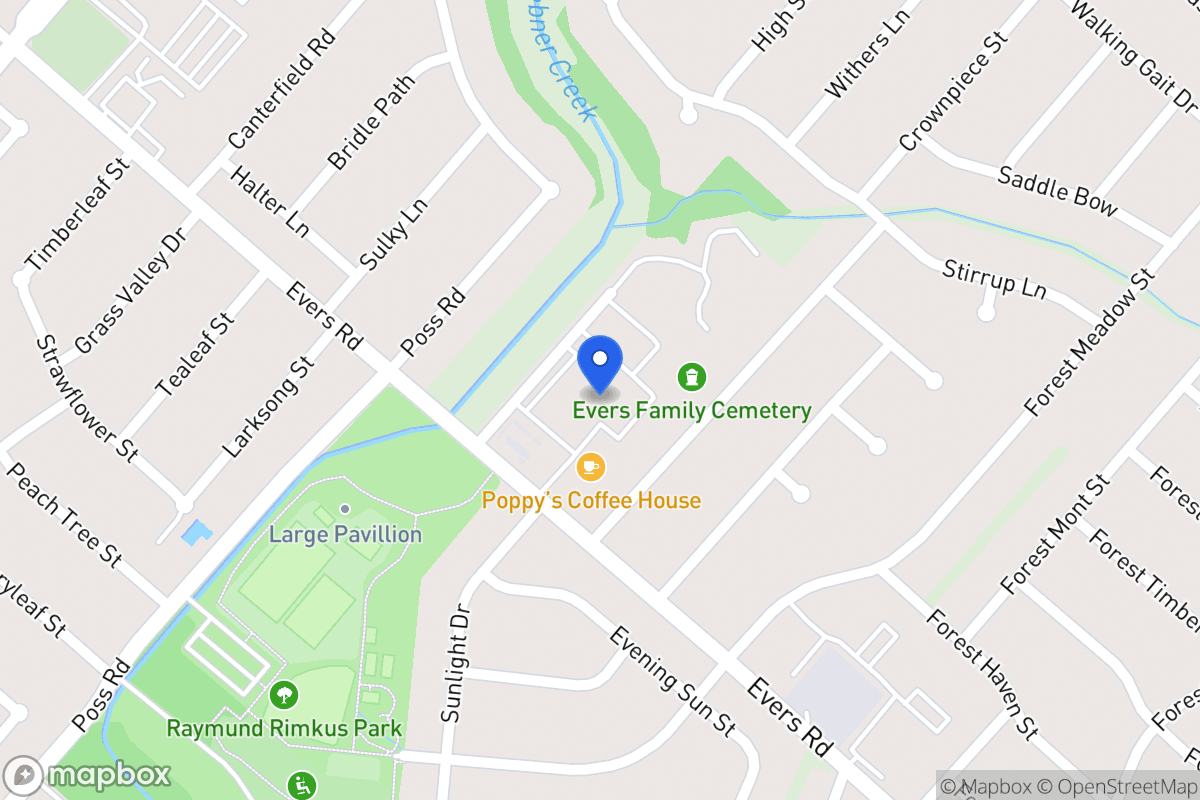 Map of 6417  Evers Rd