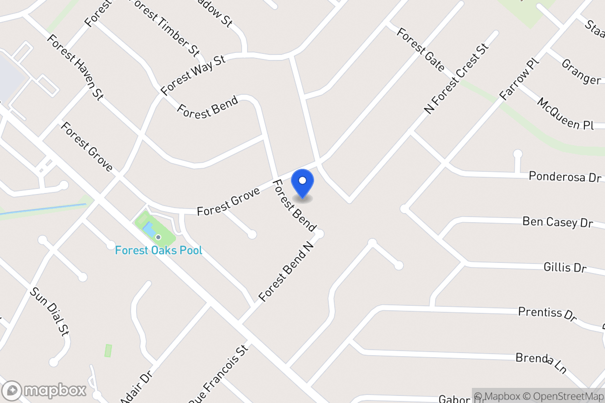 Map of 6010  Forest Bnd