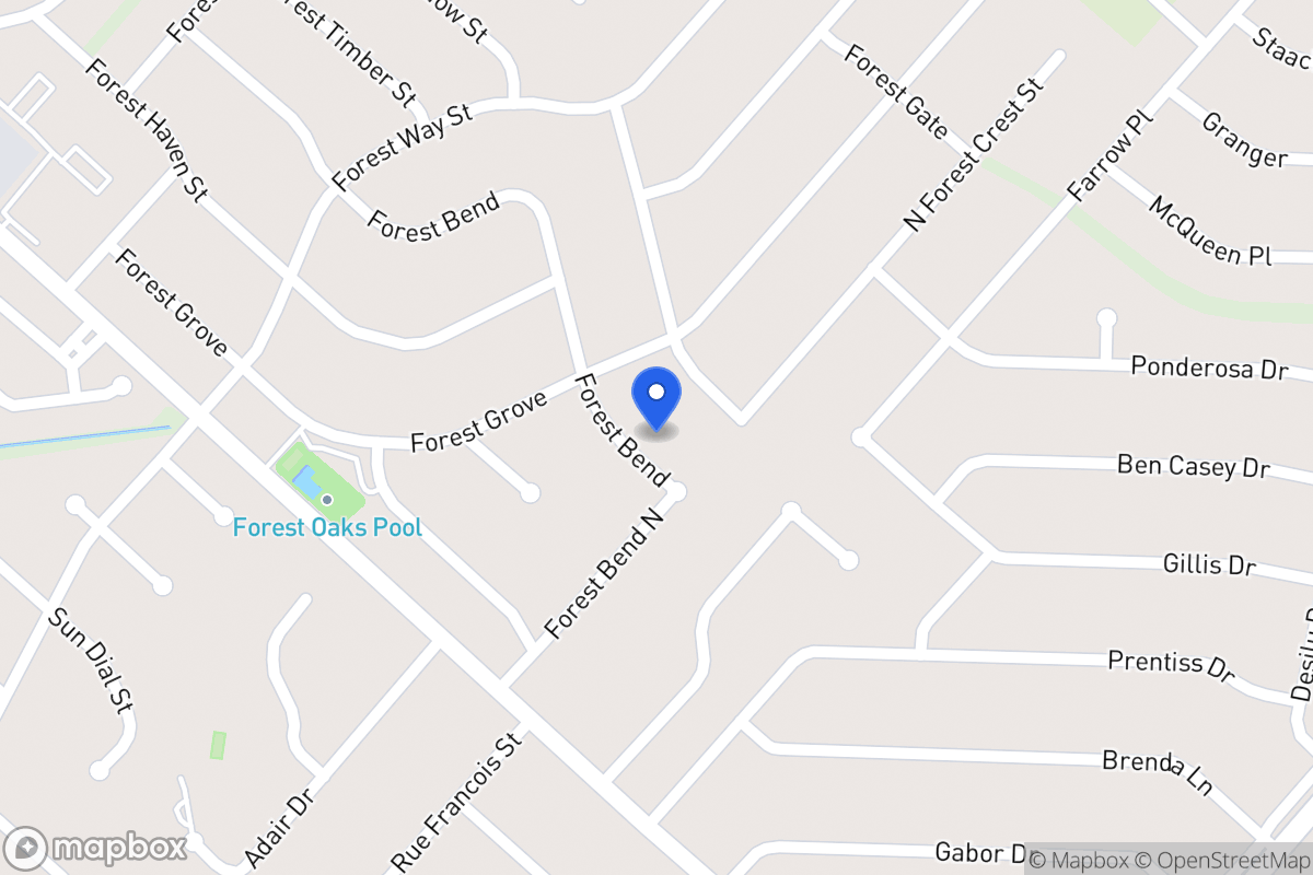 Map of 6006  Forest Bnd