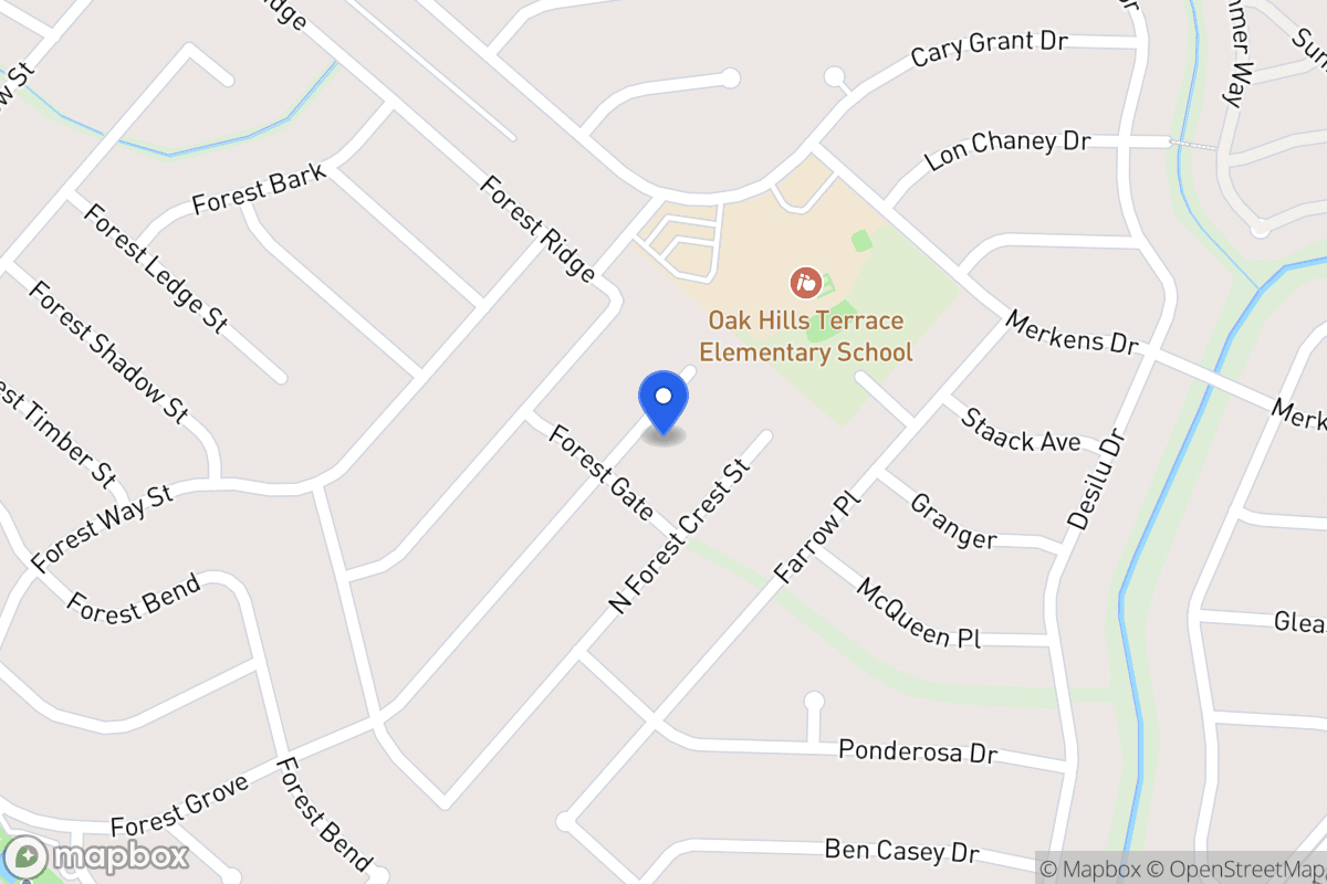 Map of 7010  Forest Grv