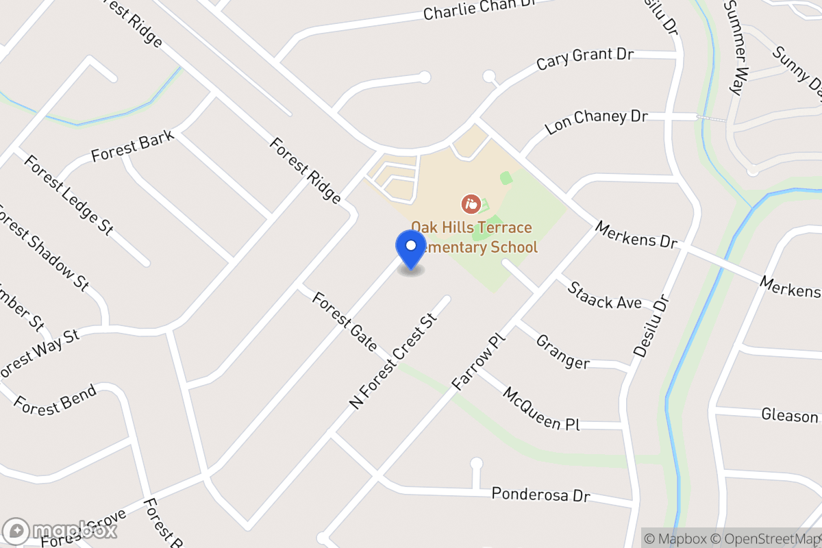 Map of 7022  Forest Grv