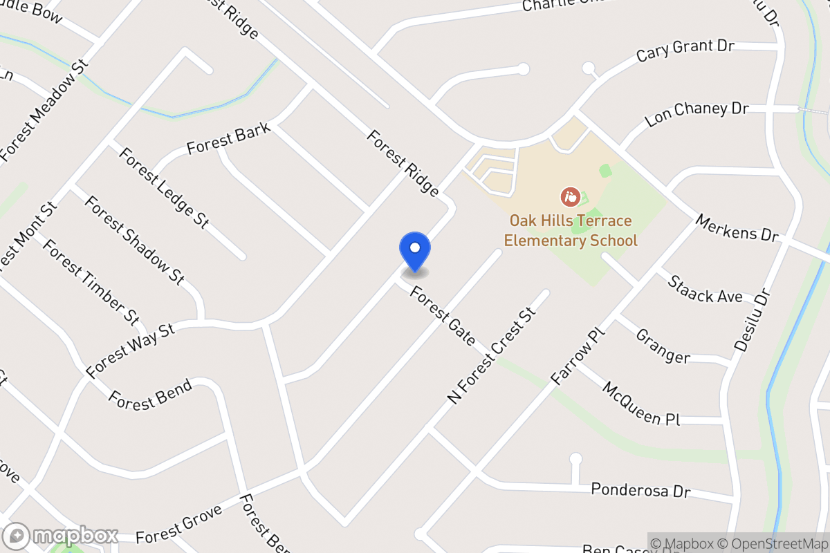 Map of 7002  Forest Park St