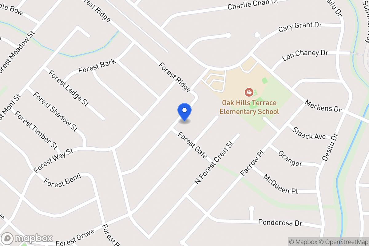 Map of 7006  Forest Park St