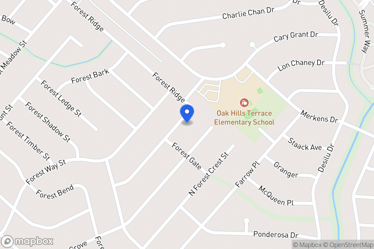 Map of 7014  Forest Park St