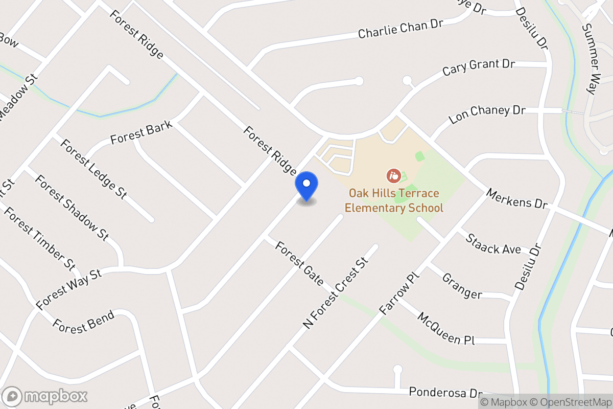 Map of 7018  Forest Park St