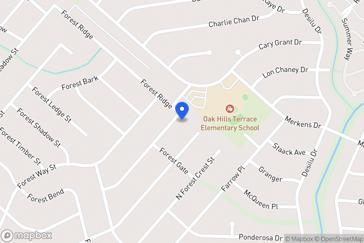 Map of 7022  Forest Park St