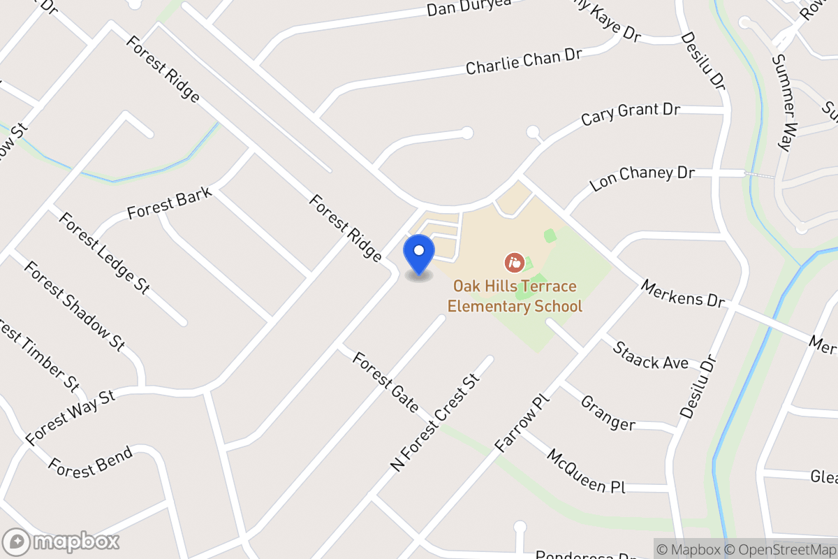 Map of 7026  Forest Park St