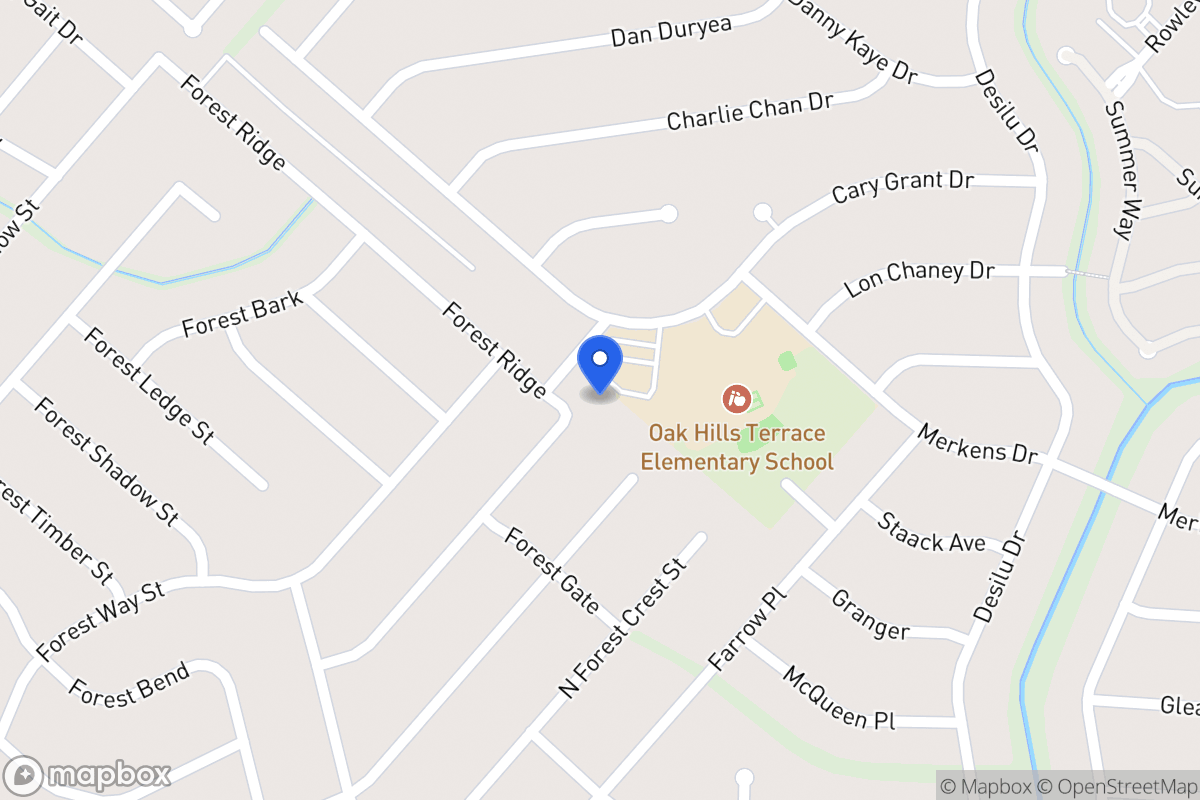 Map of 5803  Forest Rdg