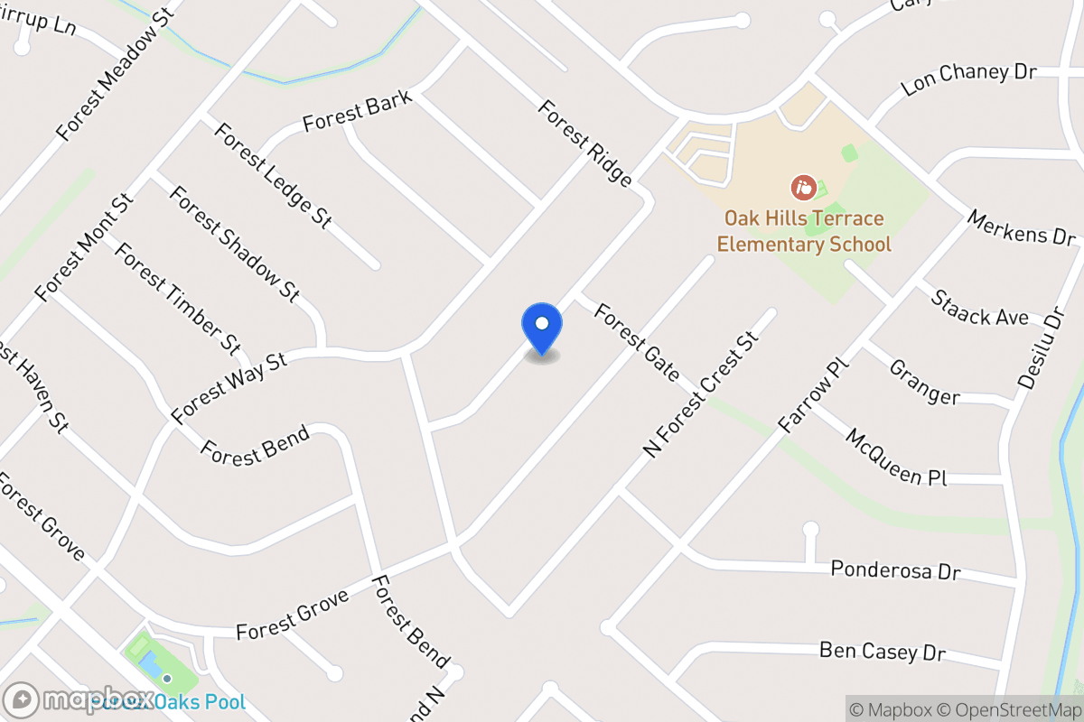 Map of 6930  Forest Park St