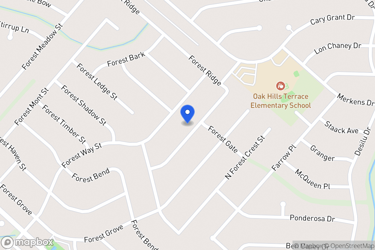 Map of 6939  Forest Park St