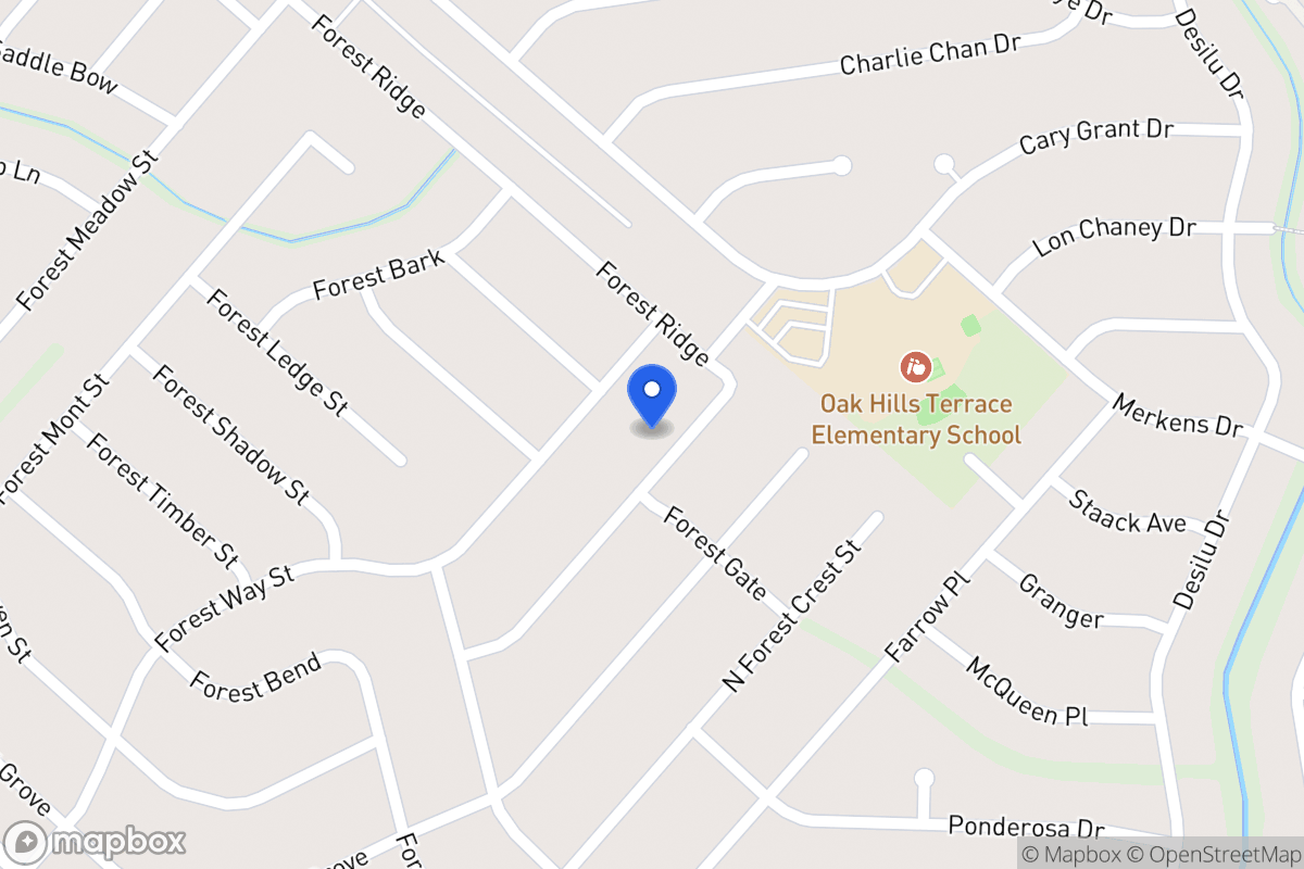 Map of 7007  Forest Park St