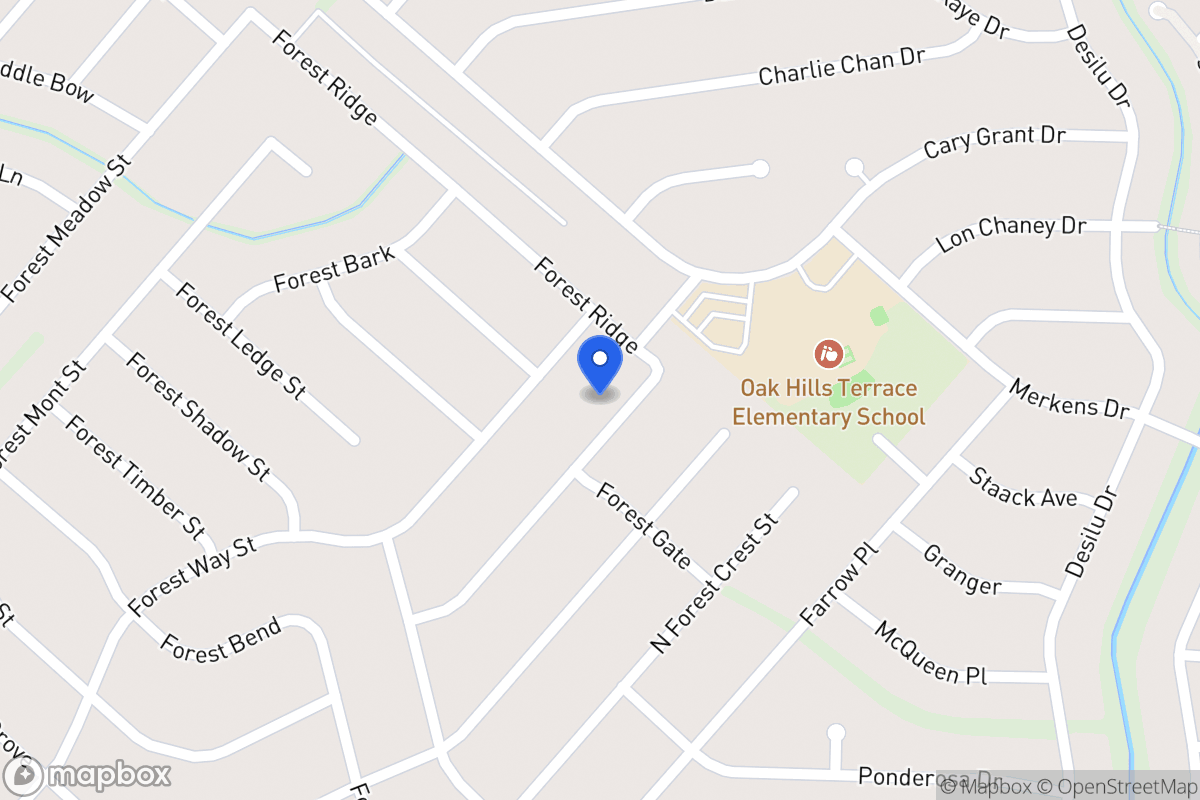 Map of 7011  Forest Park St