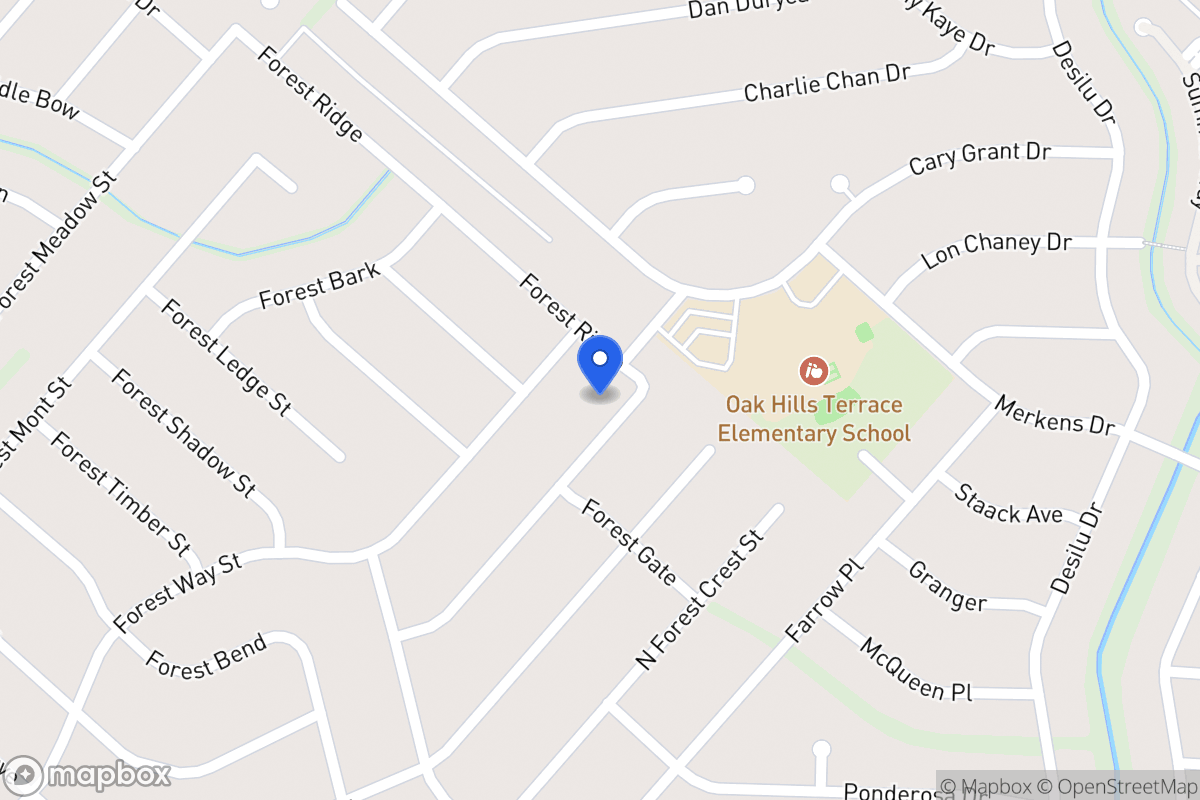 Map of 7015  Forest Park St
