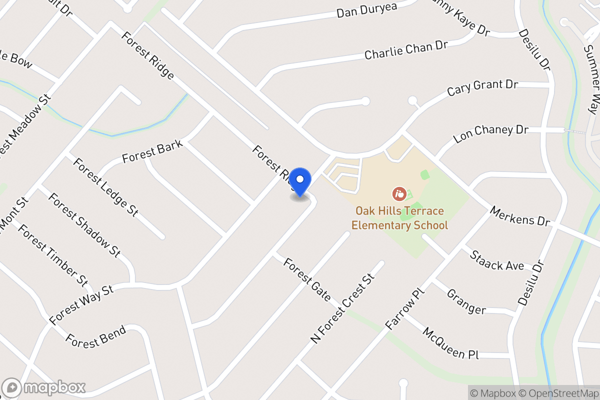 Map of 7019  Forest Park St