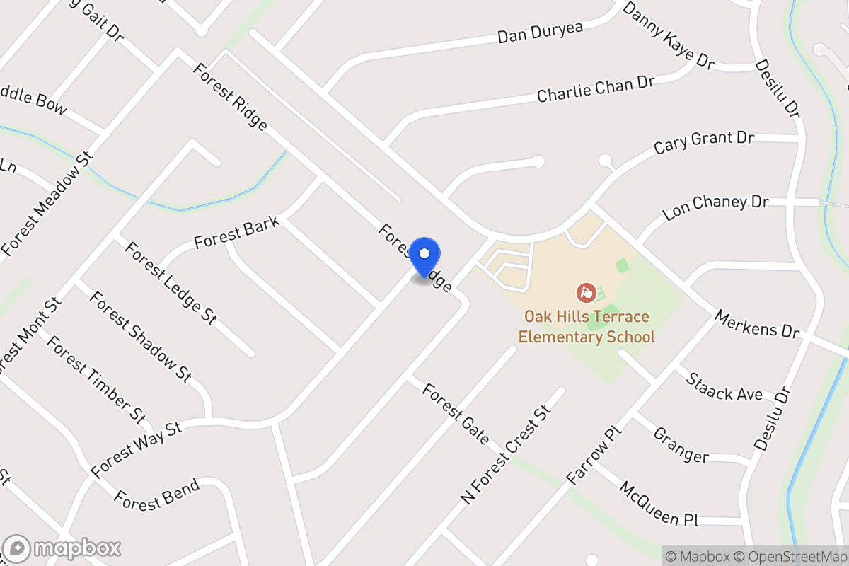 Map of 7054  Forest Way St