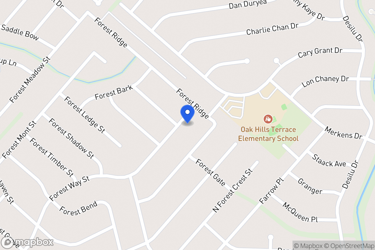 Map of 7046  Forest Way St