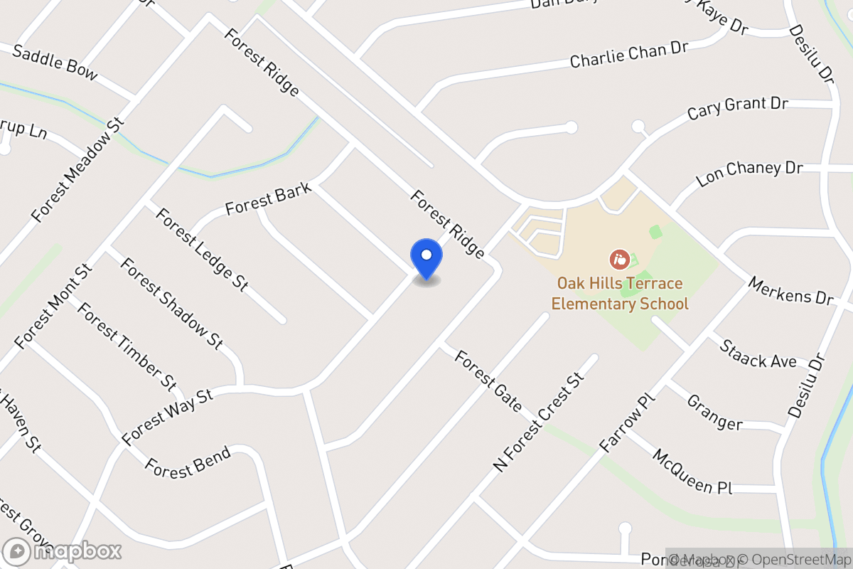 Map of 7042  Forest Way St
