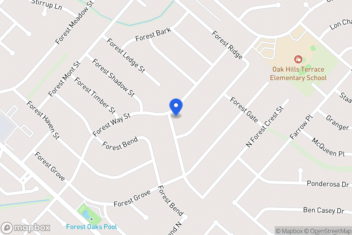 Map of 7002  Forest Way St
