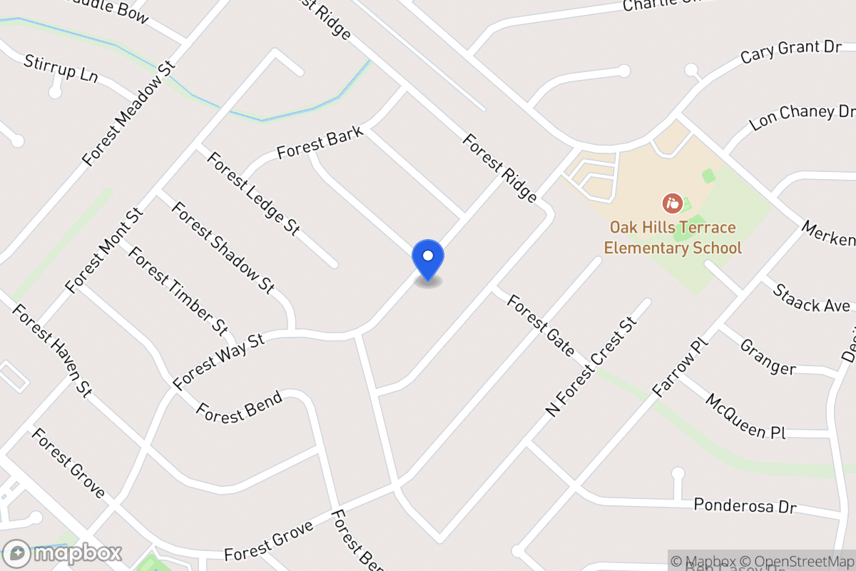 Map of 7022  Forest Way St