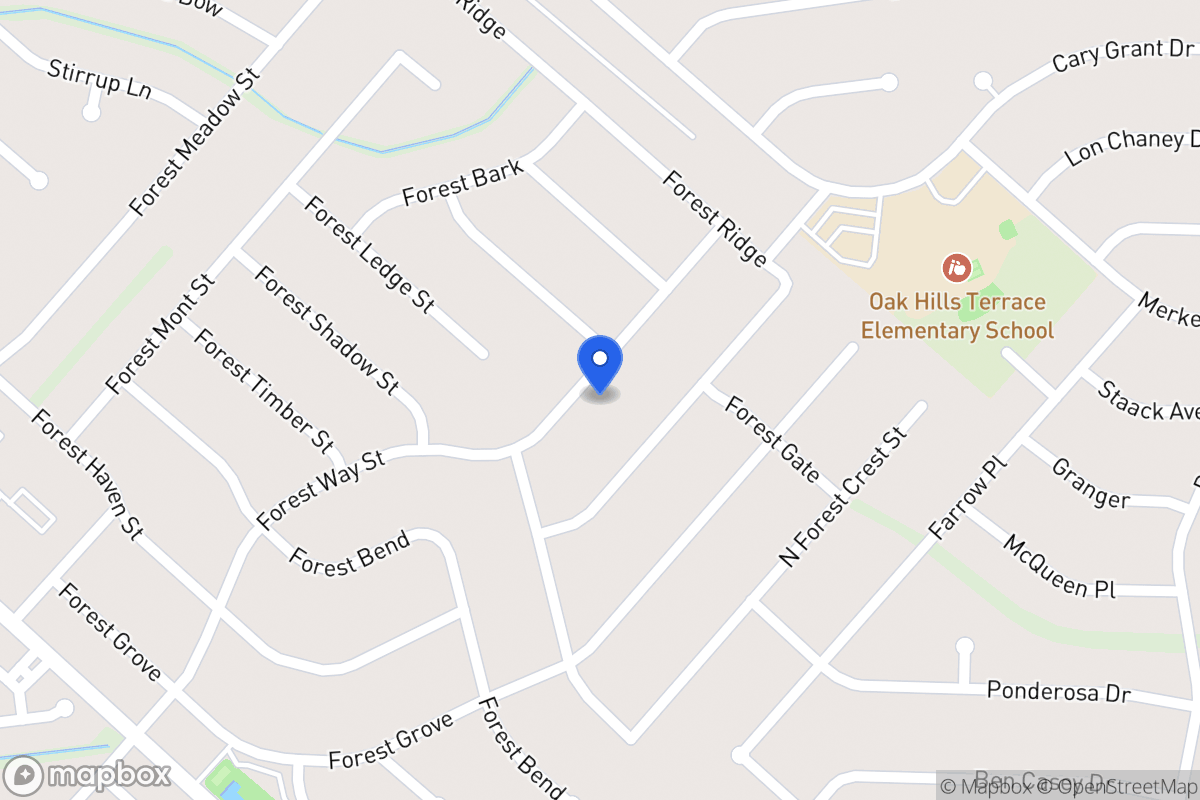Map of 7018  Forest Way St