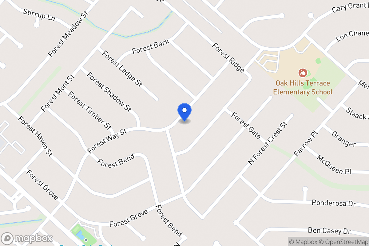 Map of 7010  Forest Way St