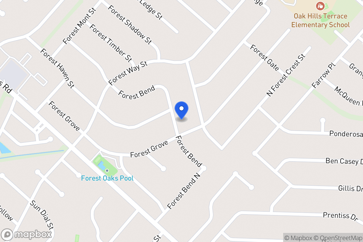 Map of 6106  Forest Bnd
