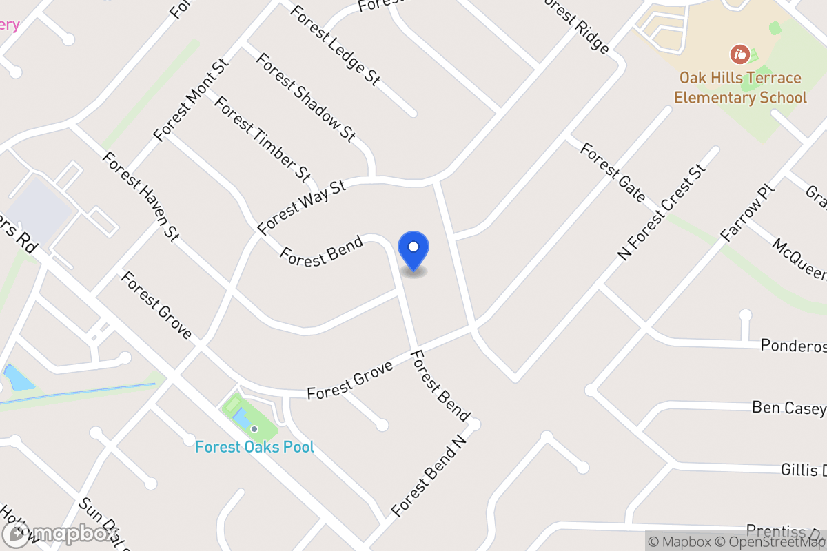 Map of 6202  Forest Bnd
