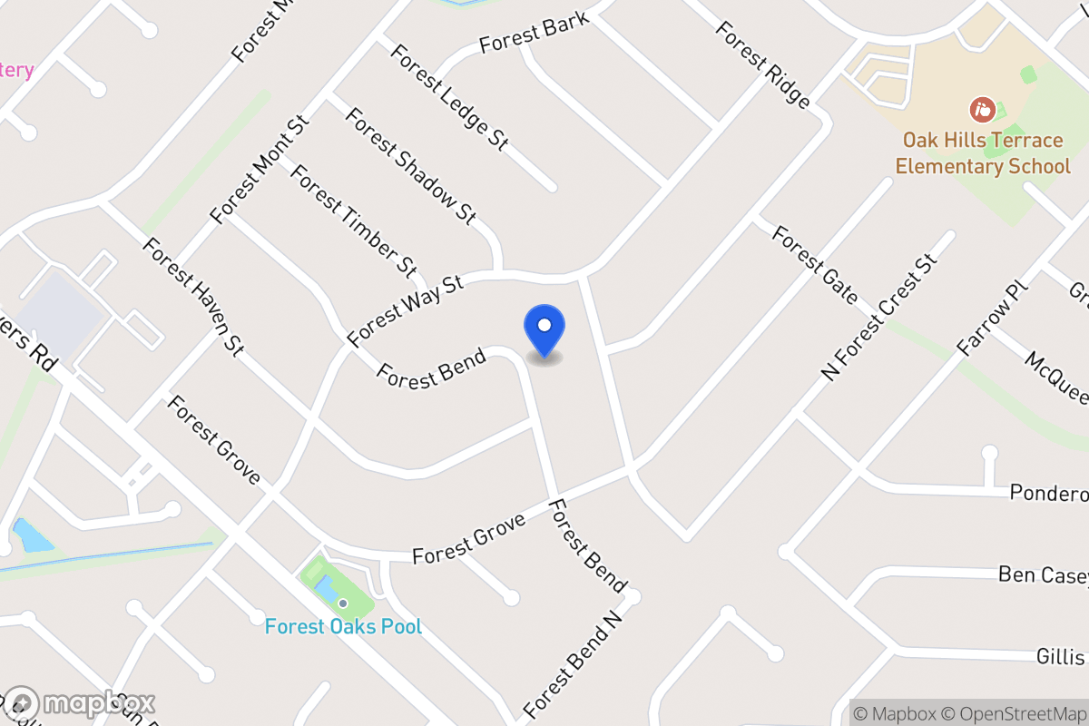 Map of 6210  Forest Bnd