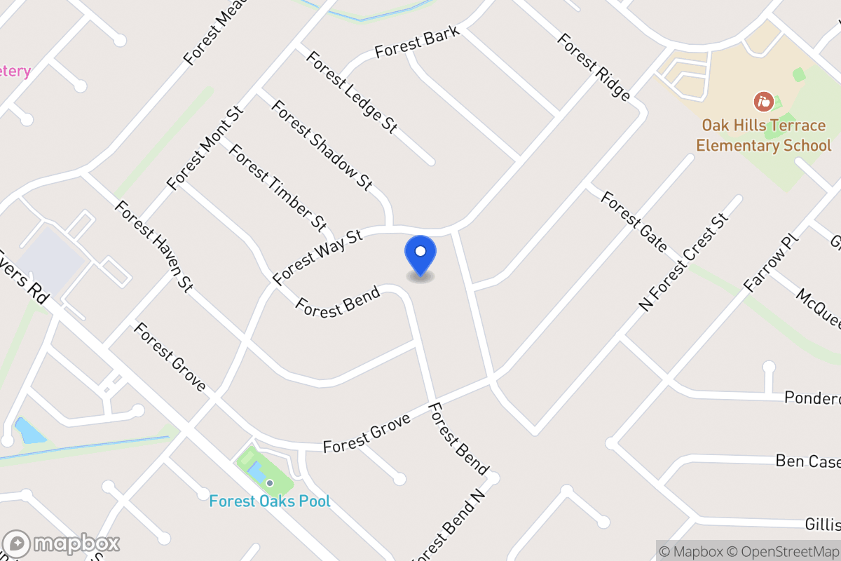 Map of 6214  Forest Bnd