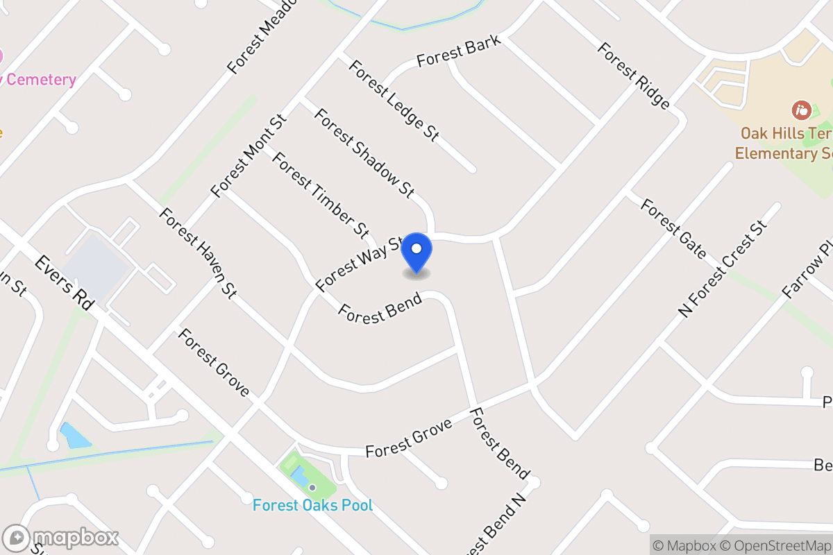 Map of 6226  Forest Bnd
