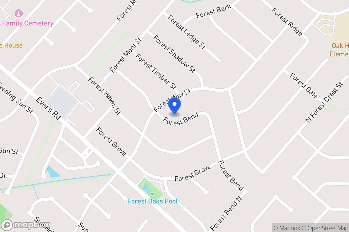 Map of 6242  Forest Bnd
