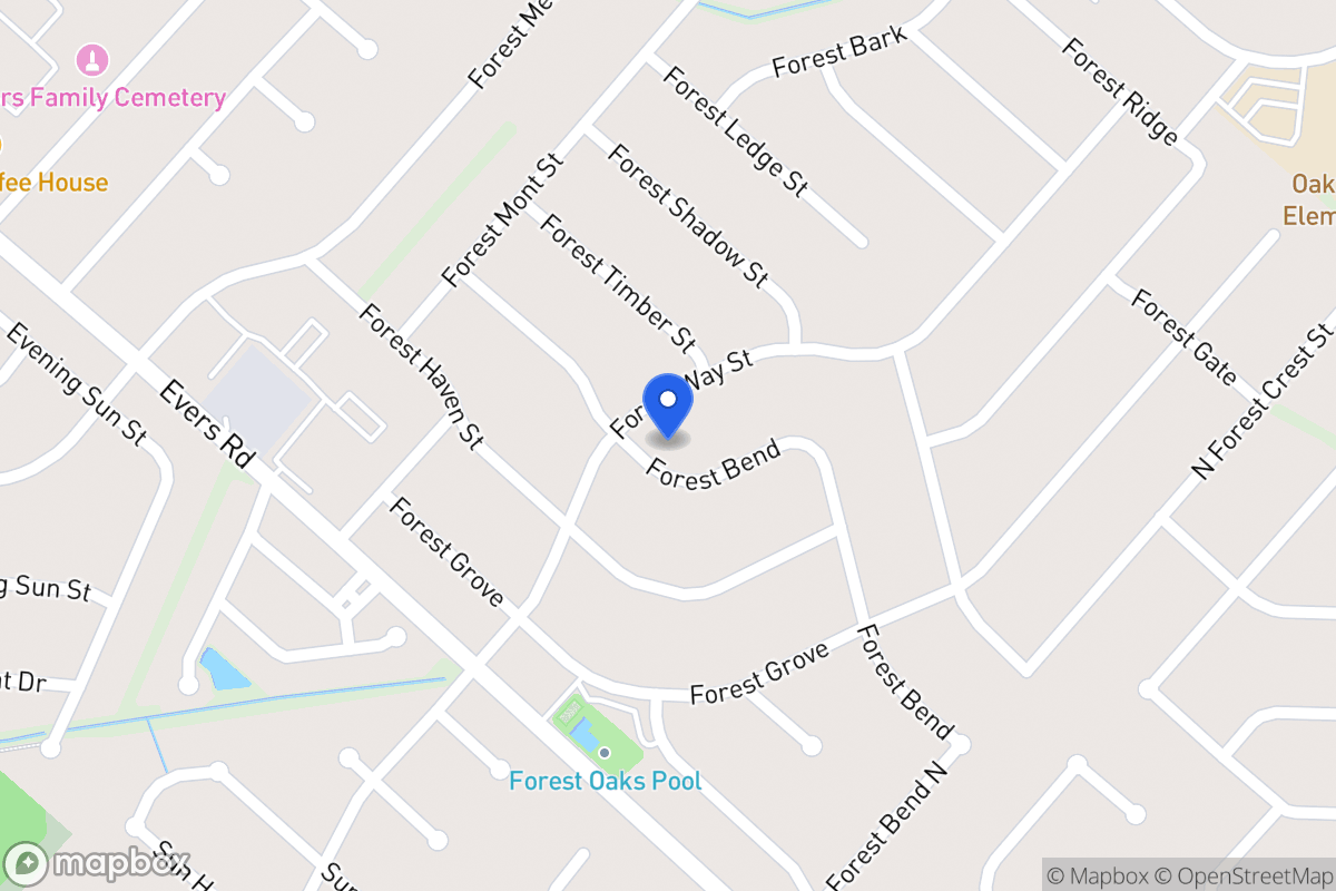 Map of 6246  Forest Bnd