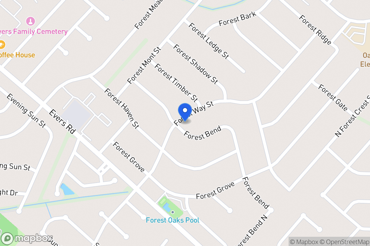 Map of 6250  Forest Bnd
