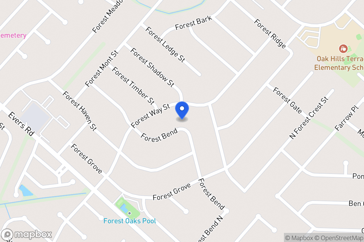 Map of 6222  Forest Bnd