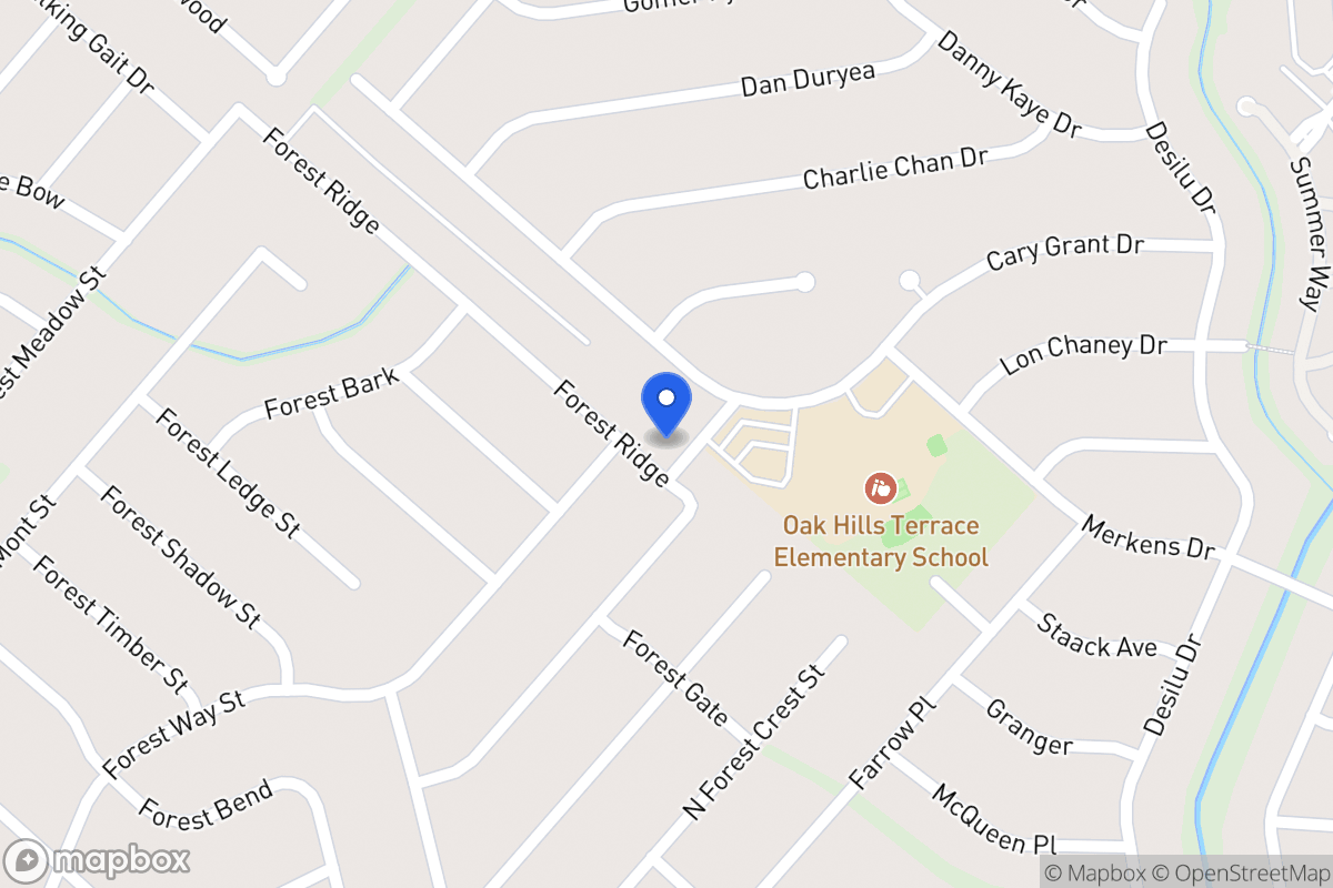 Map of 5903  Forest Rdg