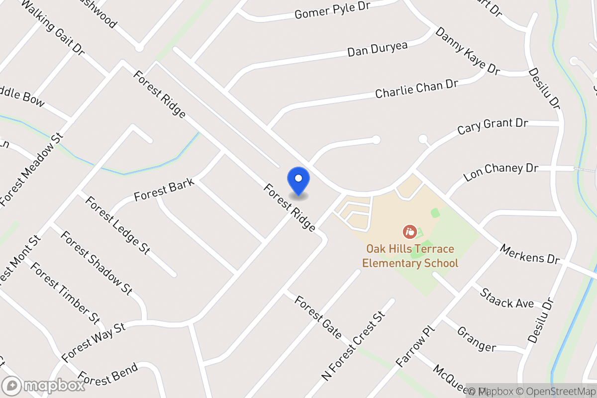 Map of 5911  Forest Rdg