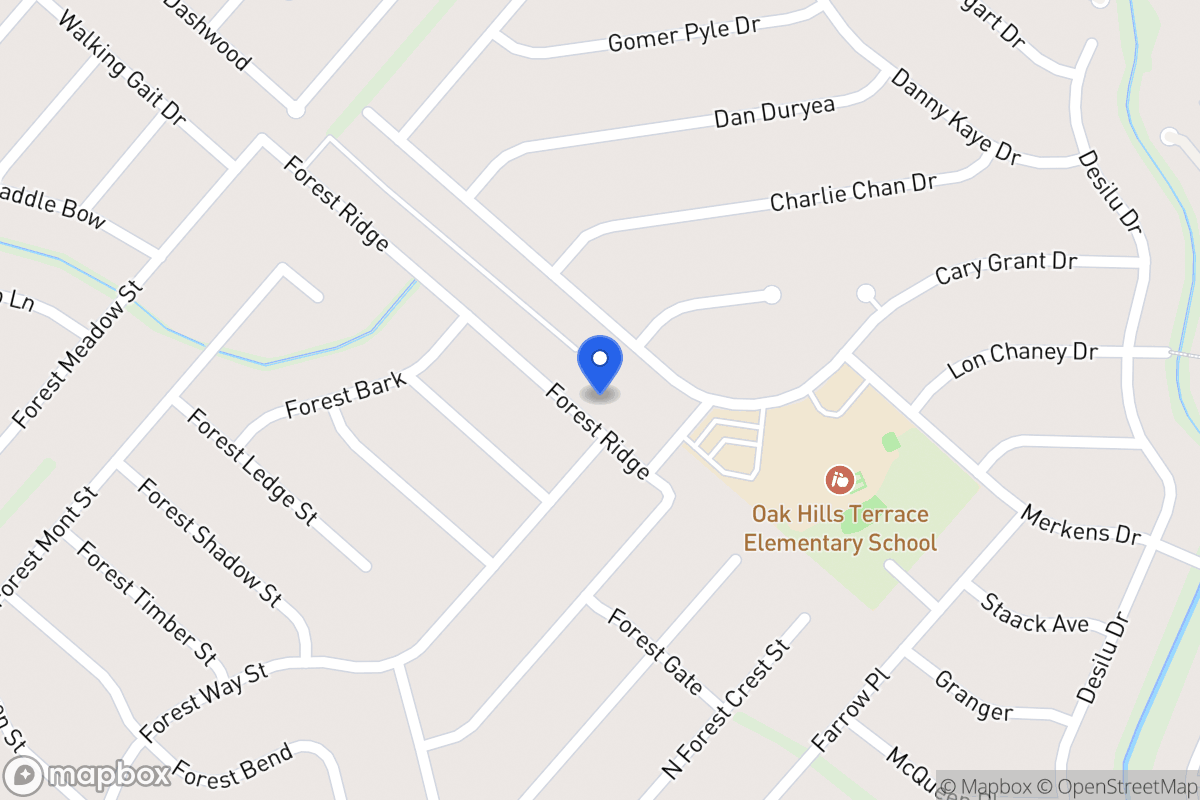 Map of 5915  Forest Rdg