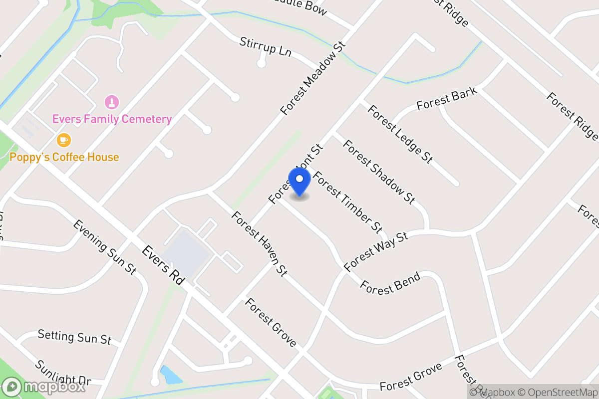 Map of 6330  Forest Bnd