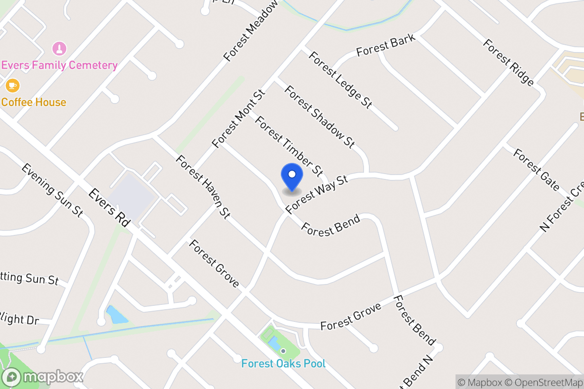 Map of 6302  Forest Bnd