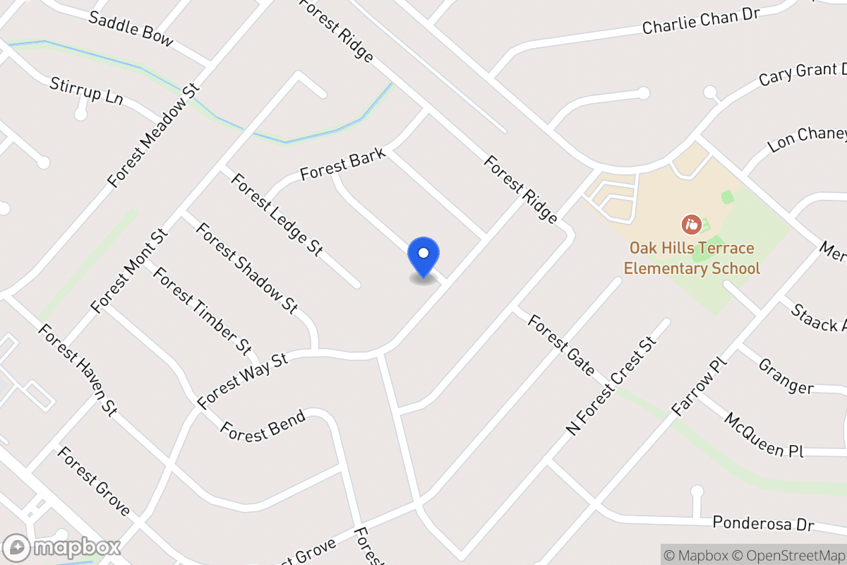 Map of 7019  Forest Way St