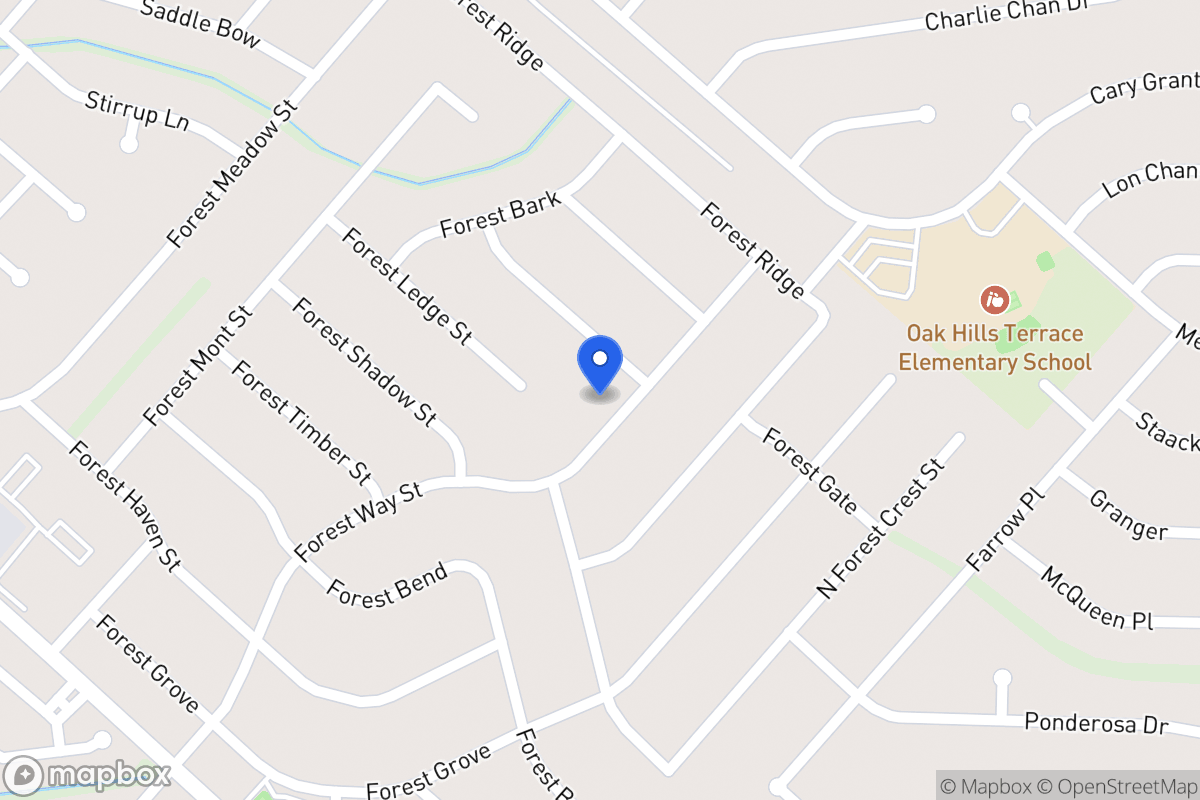 Map of 7015  Forest Way St