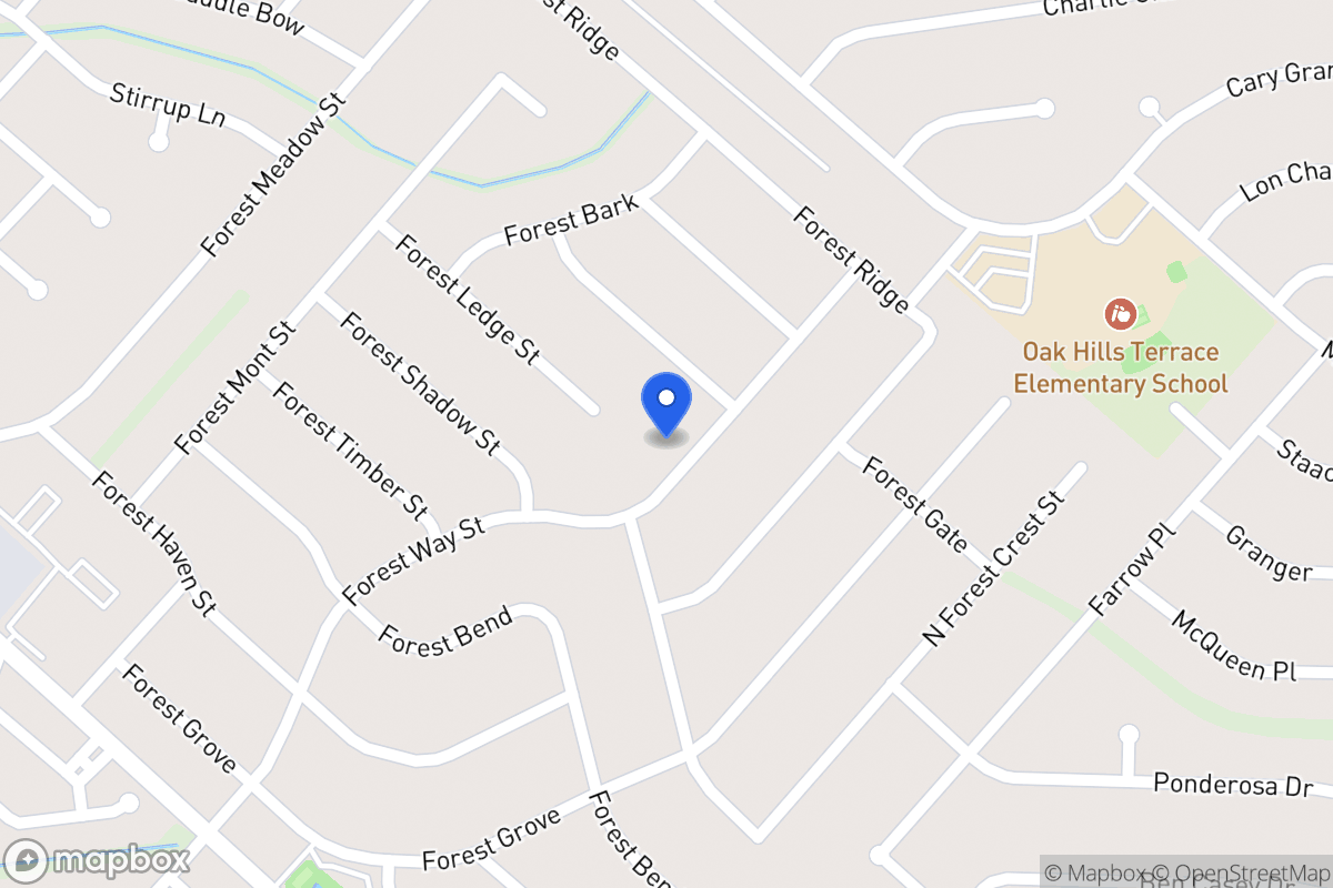 Map of 7011  Forest Way St