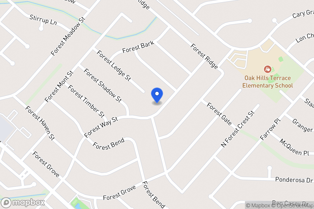 Map of 7007  Forest Way St