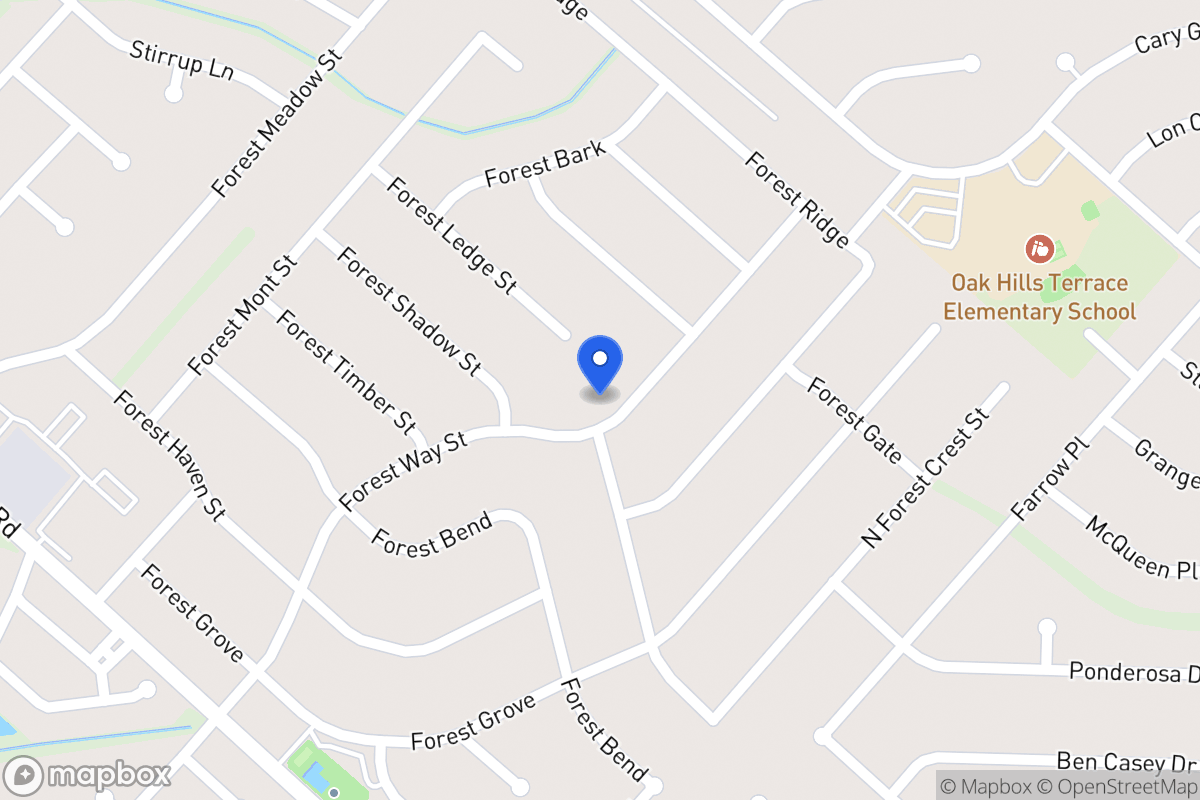 Map of 7003  Forest Way St
