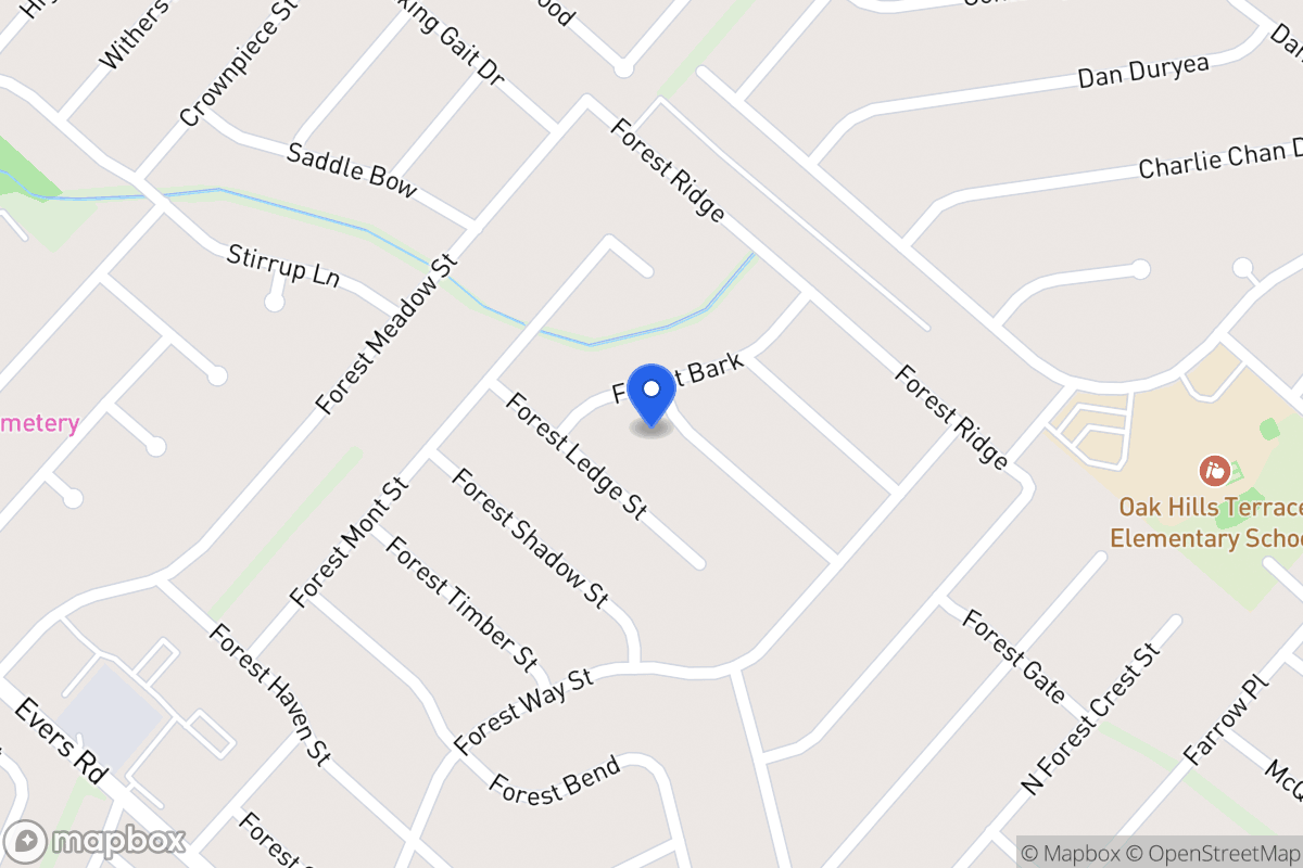 Map of 5934  Forest Knoll St