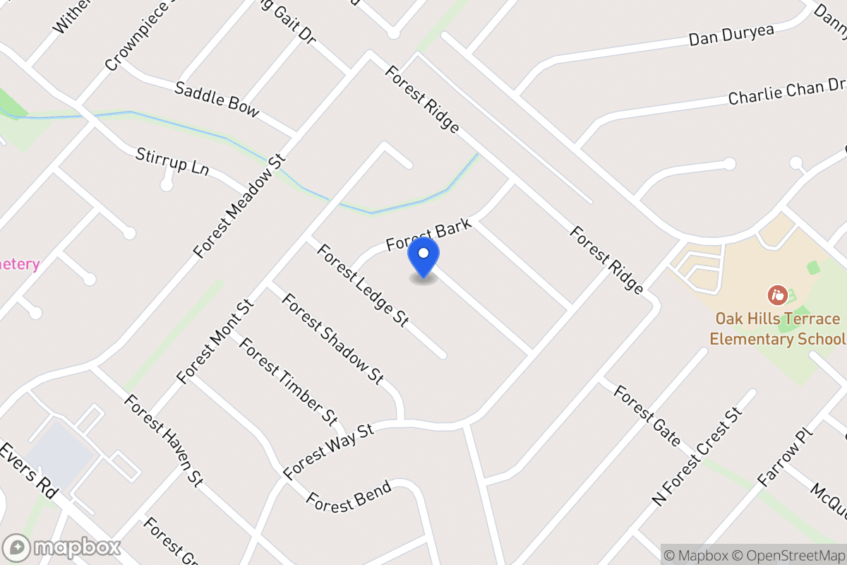 Map of 5930  Forest Knoll St