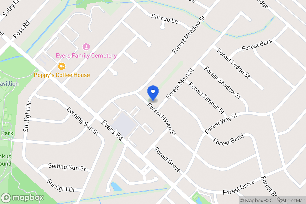 Map of 7003  Forest Mont St